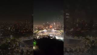 Yankees stadium fireworks after LA Dodger win in game 5 💥💥💥💥💥💥 [upl. by Hutton548]