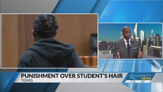 Judge says punishment over student hair didnt violate state law [upl. by Eizeerb80]