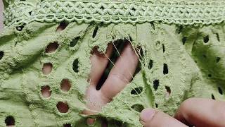 3 Amazing Sewing Tips to Fix Holes in Clothes in a More Professional Way [upl. by Yong]