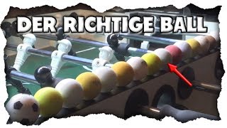 Der richtige Ball für euren Kickertisch [upl. by Attennot]