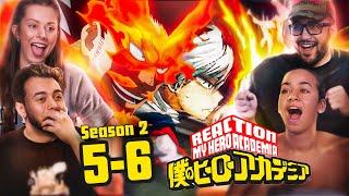 My Hero Academia  2x5 amp 2x6 Team Wellz Reaction [upl. by Tomasz326]