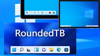 Round amp Translucent taskbar in Windows 10 amp 11 FREE in HINDI  Win Customization  Death Code [upl. by Vadim]