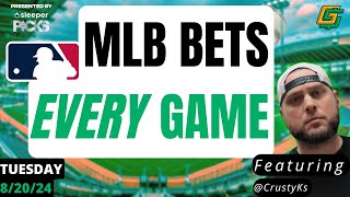 MLB Best Bets Picks amp Analysis on EVERY GAME Tuesday 82024 [upl. by Benedick]