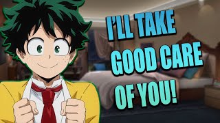 ASMR Deku Takes Care Of You While Youre Sick Hes Also Sick  MHA Roleplay Deku x Listener [upl. by Nelyt]