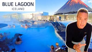 I Stay At The Blue Lagoon In Iceland  The Volcano ERUPTS [upl. by Anaugal]