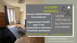 Condorcet  Championnet T1Bis 43m² meublé [upl. by Arral]