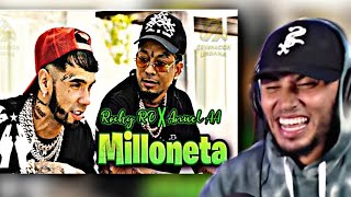 Rochy RD x Anuel AA  Milloneta REACCION [upl. by Gabie]