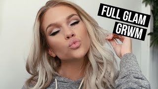 FULL GLAM GET READY WITH ME  Samantha Ravndahl [upl. by Kolva]