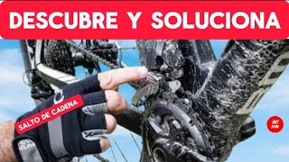 SOLUCIÓN EXPRESS🔥 Porqué SALTA la CADENA de la bicicleta CONSEJOS para evitar que vuelva a PASAR [upl. by Yesnil259]