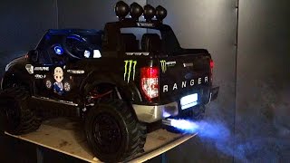 004 Ford Ranger Wildtrak ride on car with Exhaust [upl. by Arres954]