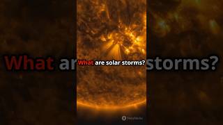 What Are Solar Storms 🌞⚡ shorts shortsfeed [upl. by Leiruh]