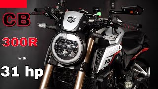 2024 New Honda CB300R Launched Finally Got Exclusive Color amp Premium Feature [upl. by Omarr]