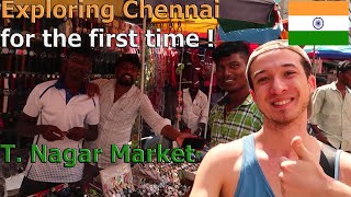 Chennai VLOG exploring T Nagar Market  India Vlog  🇮🇳 [upl. by Niar293]