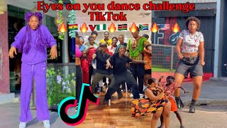 Eyes on you dance challenge TikTok challenge 🇬🇭🔥🇳🇬 [upl. by Inkster]