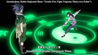 Naruto Shippuden Techniques Hinata  Jyuukenhou Hakke Sanjyuuni Shou [upl. by Eiznek]