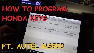 How to program keyfob Chryslerjeep dodge and Ram using a Autel maxisys [upl. by Wendeline]