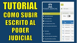 Cómo Presentar escrito a través de Oficina Judicial Virtual  Tutorial  Abogado Manríquez [upl. by Nitaj]