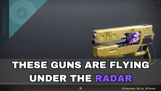 These Guns Are Flying Under The Radar  Destiny 2 The Final Shape [upl. by Ahsilla999]