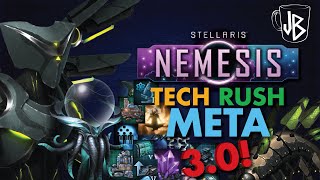 Stellaris  30 Machine Tech Rush  800 Research in 30 Years  Guide to Traits Civics Origins [upl. by Marigold702]