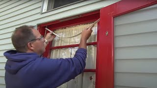 How To Fix a Drafty Door [upl. by Aenyl815]