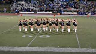 Marquettes Marietta High School performing Hand Clap song at Tiger Warrior Football Game 2017 [upl. by Sontich646]