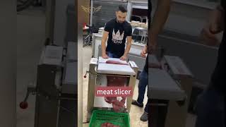 Industrial automatic shawarma meat slicing machine [upl. by Ybhsa169]