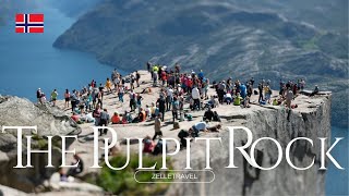 THE PULPIT ROCK  PREIKESTOLEN  NORWAY [upl. by Meehyr]