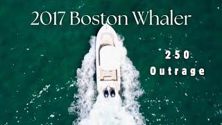 2017 Boston Whaler 250 Outrage  Blue Top Yachting [upl. by Merrie]