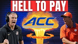 FSU amp CLEMSON UNLEASH FIRESTORM in Response to ACC  Conference Realignment  SEC  BIG10  BIG 12 [upl. by Eckblad]