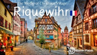 Christmas in Riquewihr  The Most Beautiful Alsace Village in France [upl. by Aveer]