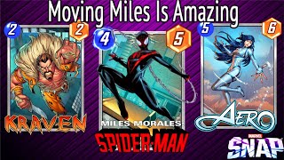 A Good Miles Morales Deck  Data Scientist Deck  Marvel Snap Gameplay [upl. by Carper838]