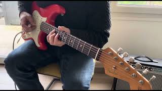 John Mayer  Slow dancing pilky27 version  part 2 johnmayer stratocaster fender guitar [upl. by Jessee]