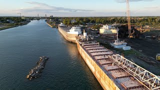 Ship Scrapyard Port Colborne [upl. by Ozzie]