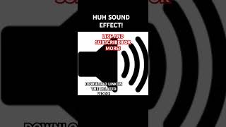 Huh Sound Effect memes funny soundeffects effects [upl. by Rainger]