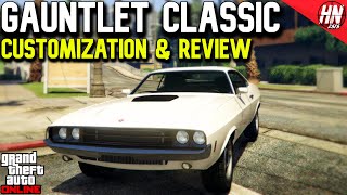 Bravado Gauntlet Classic Customization amp Review  GTA Online [upl. by Klemens]