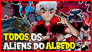 TODOS OS ALIENS DO ALBEDO  BEN 10 FORÃ‡A ALIENÃGENA ATÃ‰ OMNIVERSE [upl. by Ssew]