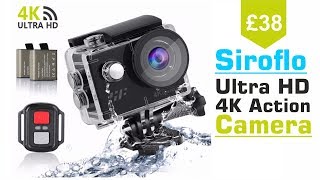 Siroflo Ultra HD 4K Action Camera  Im Happy [upl. by Honorine]