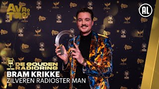 Bram Krikke wint de Zilveren RadioSter man  Gouden RadioRing [upl. by Evars131]