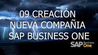 09 Creacion Nueva Compania SAP Business One [upl. by Enej]