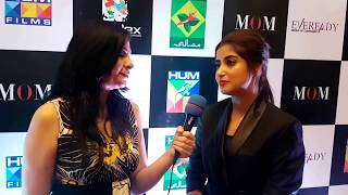 Sridevi is my MOM in India Sajal Aly [upl. by Kimitri]