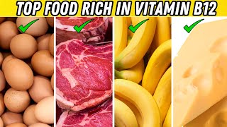 Top best Foods Rich in Vitamin B12  Foods Rich In Vitamins [upl. by Negeam450]