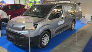 Toyota Proace city Electric 2024 Walkaround  Transpotec Logitec 2024 [upl. by Ahsinna]