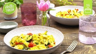 Vegetarische Tortellini Pfanne  Schnelle Rezepte [upl. by Ninahs]