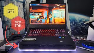 KLIM RGB Angle Adjustable Laptop Cooling Pad  Unbox Demo Review [upl. by Ondrea942]