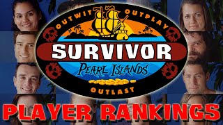 Survivor Pearl Islands  Player Rankings [upl. by Milla92]