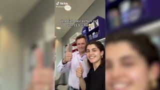 TikTok influencer notselma meets Vincent Warnery [upl. by Tobe]