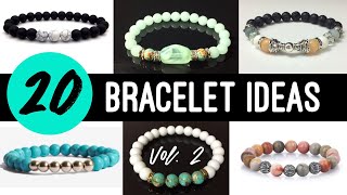 20 MORE Beaded Bracelet Design Ideas Vol 2 [upl. by Shaun]