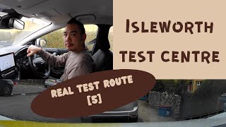 Isleworth Driving Test Centre  REAL Test Route 5  Full Commentary [upl. by Arama]