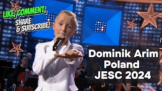 Dominik Arim – “All Together” – Poland 🇵🇱 – Junior Eurovision Song Contest 2024 [upl. by Swigart]