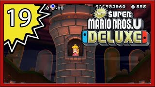 New Super Mario Bros U Deluxe  Part 19 4Player [upl. by Latsryc]